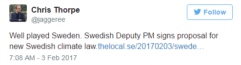 Sweden’s deputy prime minister takes jab at Trump with all-female photo - image