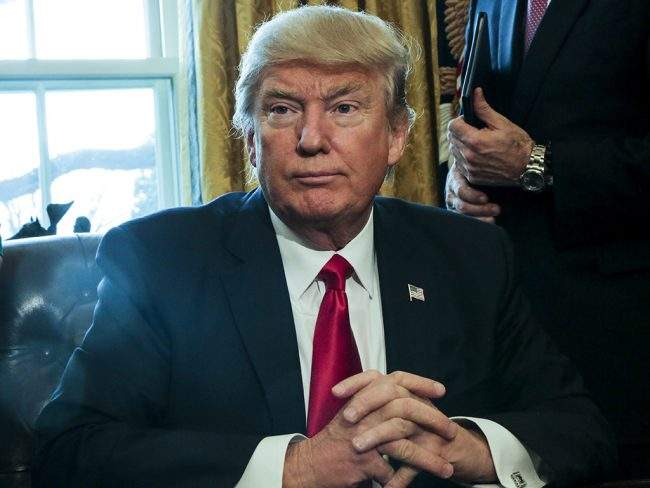 Donald Trump allegedly requests that his female employees wear skirts and dresses in an attempt to "dress like a woman." Women on Twitter were quick to respond.