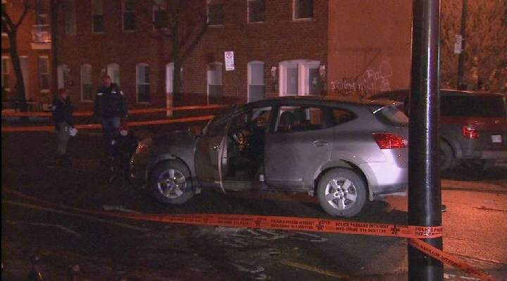 A 46-year-old man is dead after he was struck by a vehicle Saturday night, near the intersection of Centre and Island Streets in Pointe-Saint-Charles. Saturday, Feb. 25, 2017.