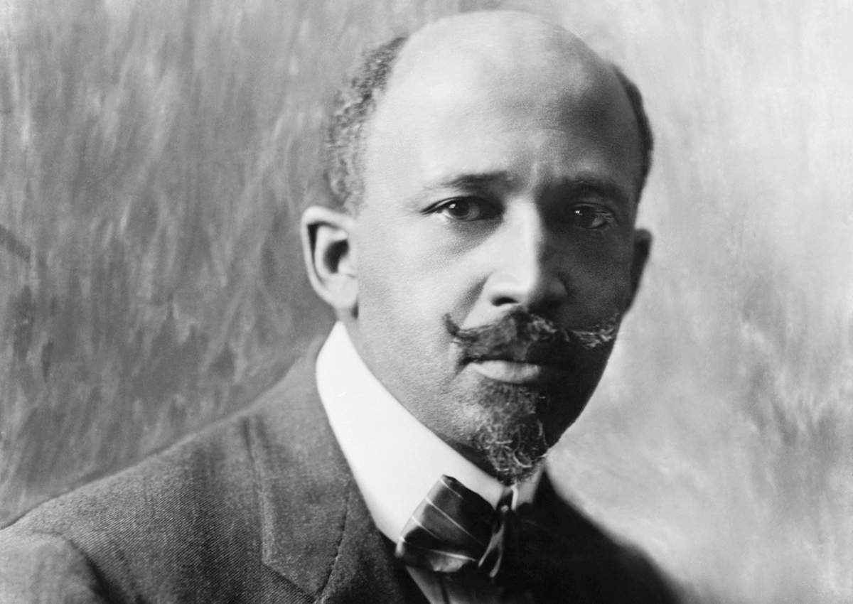 Portrait of W.E.B.  DuBois, historian, sociologist, and civil rights activist, 1918. 