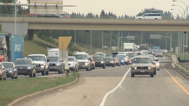 File: Traffic on Whitemud Drive.