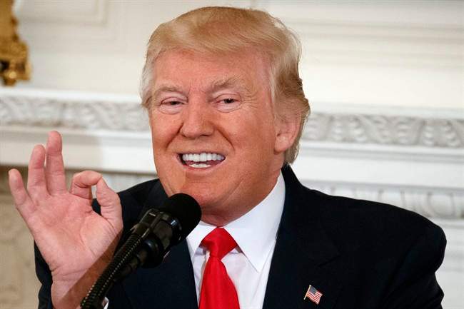 President Donald Trump speaks to a meeting of the National Governors Association at the White House in Washington, Feb. 27, 2017.
