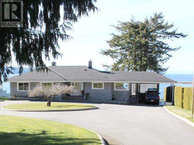 This waterfront home on one acre of land in Powell River is on the market for $1.5 million.