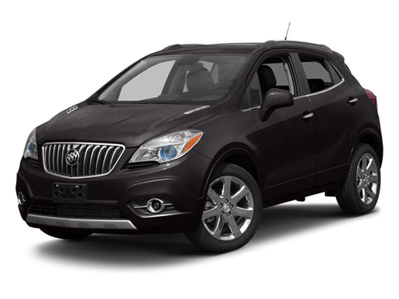 A generic photo of a black 2014 Buick Encore.