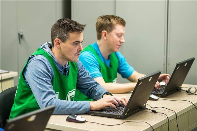 Evan Alexander Beirne Thomas, participates in aptitude tests to determine if he\’s eligible to become a Canadian astronaut. He’s one of the final 17 candidates in the running.