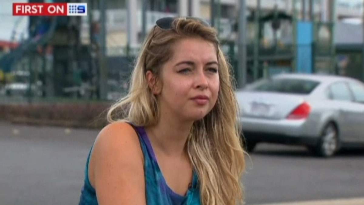 British backpacker, Sophie Paterson, was having drinks with friends at a hostel in northern Queensland when Lee de Paauw jumped into a river filled with crocodiles in an attempt to impress her.