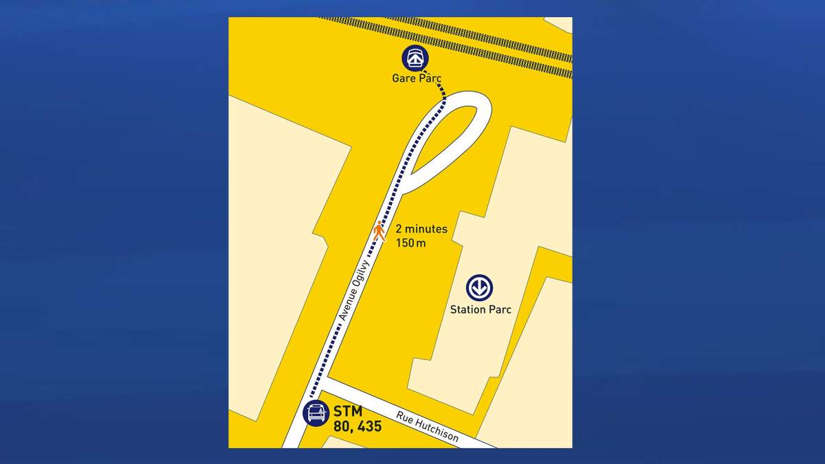 The 935 Trainbus from Saint-Jérôme was cancelled, Monday, March 27, 2017.