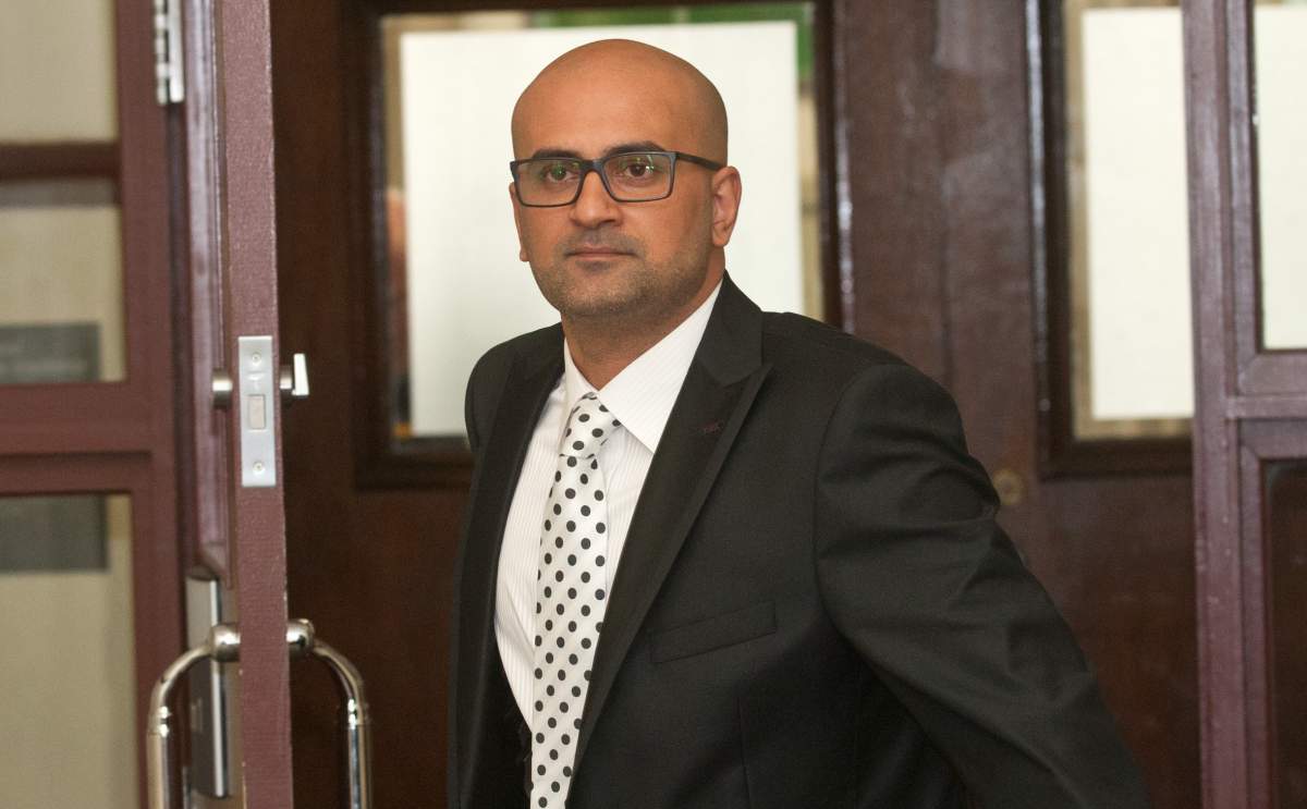 Bassam Al-Rawi appears in Halifax Provincial Court in February 2018.