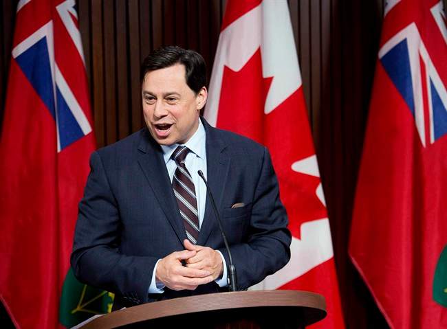 Ontario's Economic Development Minister Brad Duguid.