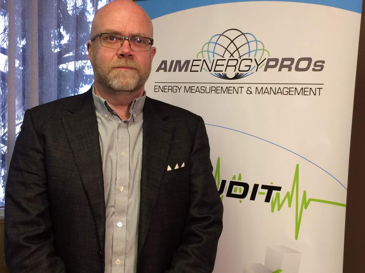 David Gray, CEO of Edmonton-based Aim Energy Pros.