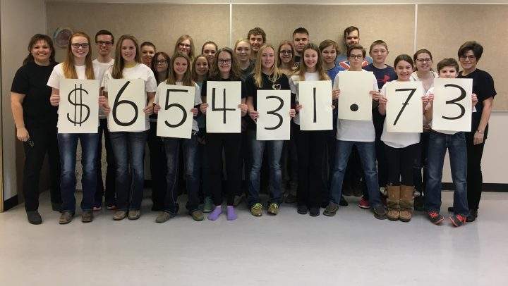 Students from Eastend, Sask., go above and beyond to help families in need, raise more than twice the amount they initially set as a goal for Ronald McDonald House.
