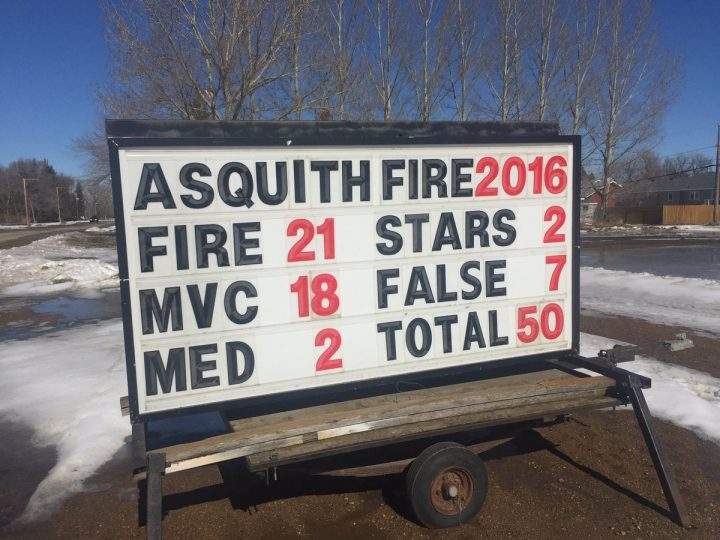 Sask. volunteer fire departments struggle to keep pace with rising call volumes - image