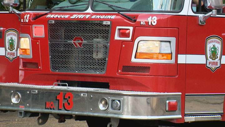 Members of the Saskatoon Fire Department extinguished a blaze involving a deep fryer on the University of Saskatchewan campus Wednesday.