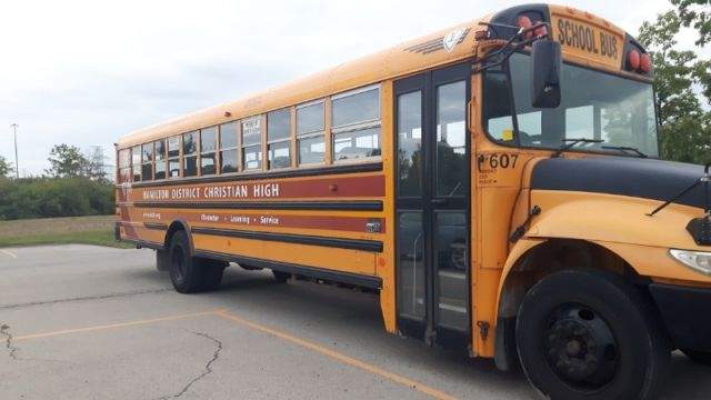 Similar school bus.