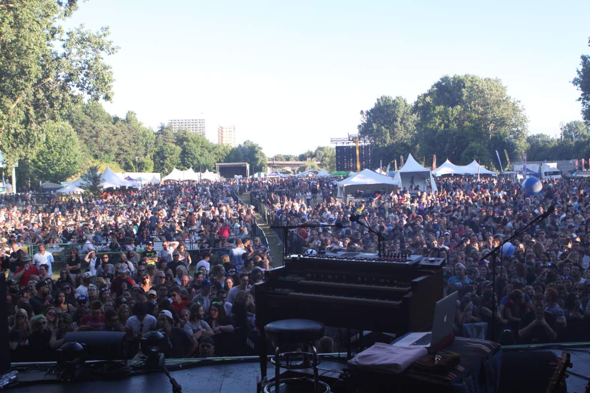 Fans enjoy the 2016 edition of Rock the Park.