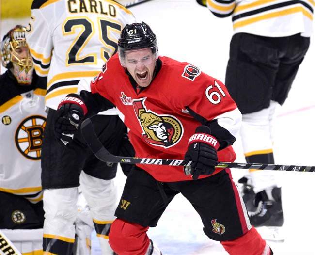The Ottawa Senators have signed Mark Stone to a one-year deal on Friday.