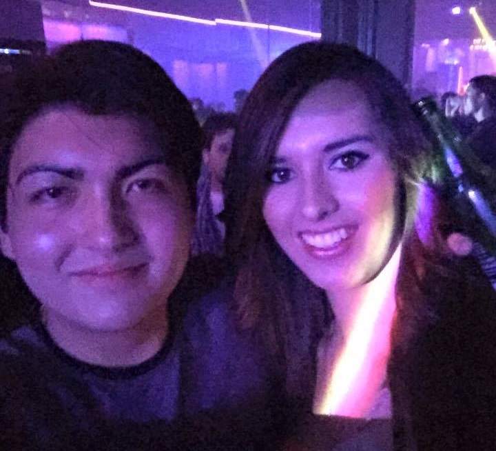 Karim Baratov and Victoria Searle are seen in a Facebook photo.