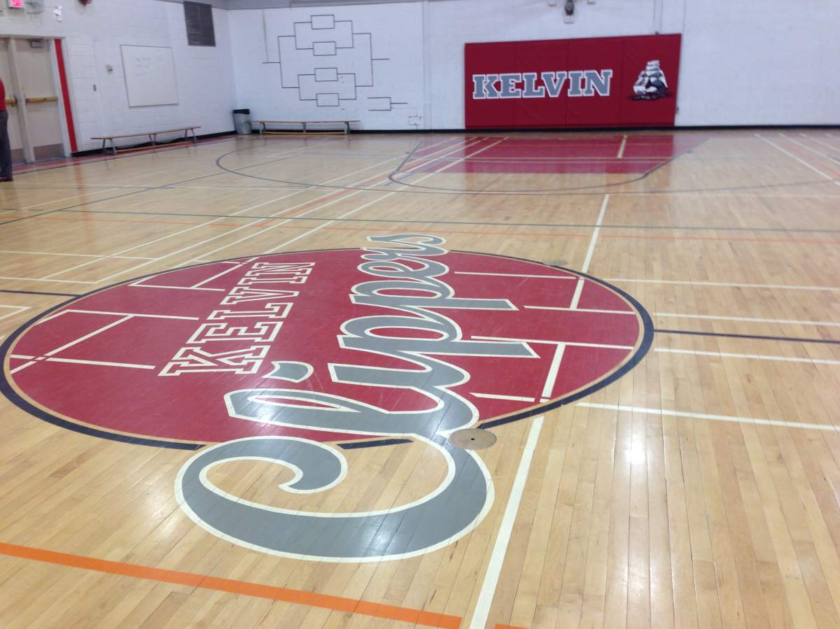 Kelvin High School is planning on expanding their existing gym, which they say it too small.