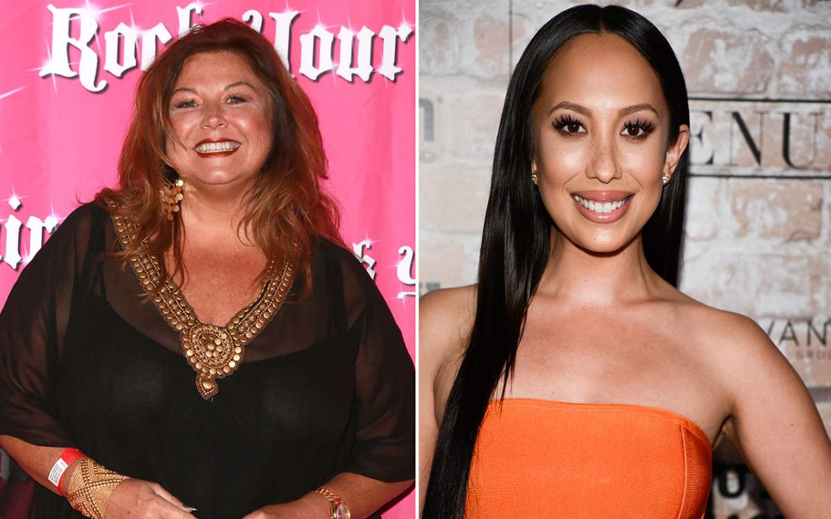 (L-R): Abby Lee Miller and Cheryl Burke.