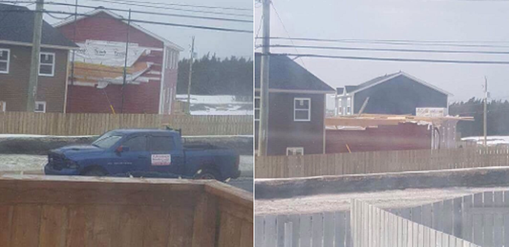 Newfoundland storm on March 11, 2017.