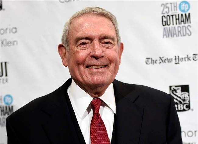In this Nov. 30, 2015 file photo, Journalist Dan Rather attends The Independent Filmmaker Project’s 25th Annual Gotham Independent Film Awards in New York.