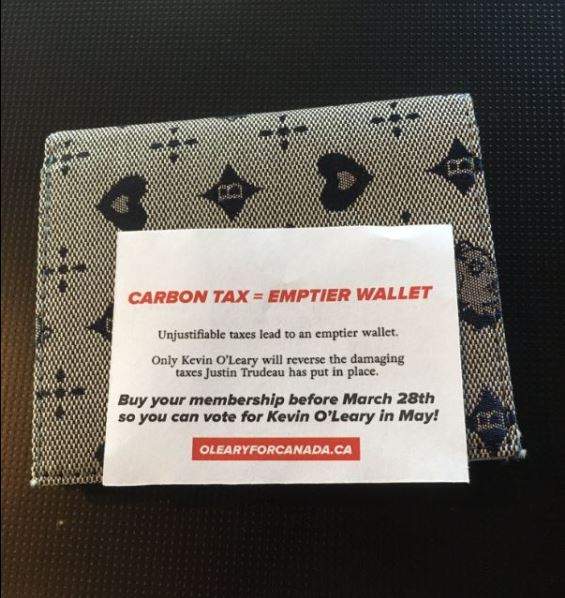 This empty wallet was found by an AM640 employee outside of the station's building in downtown Toronto.