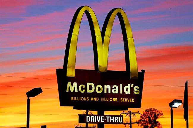 McDonald's Canada is celebrating its 50th anniversary by selling its classic hamburger for 67 cents.