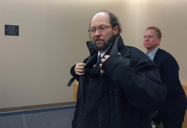 Kenneth Harrisson is shown at provincial court in St. John's, N.L., on Tuesday, March 21, 2017.