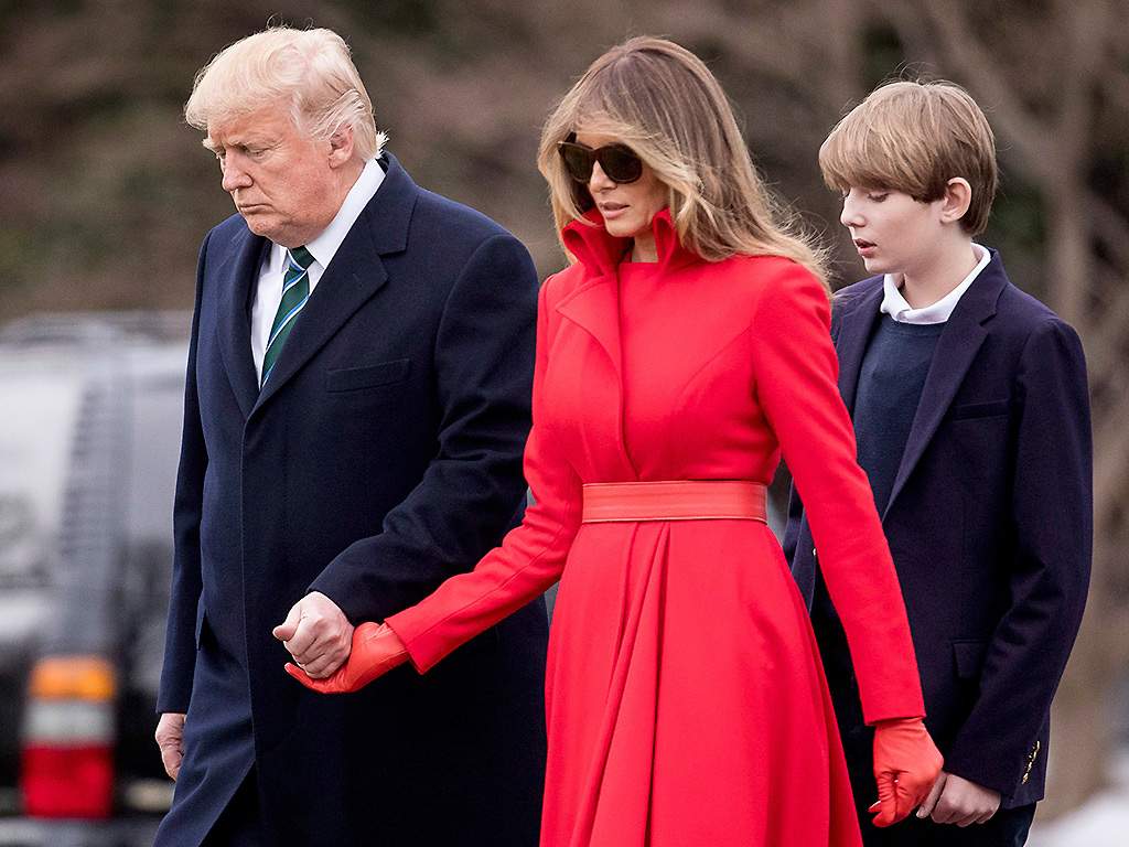 Donald Trump, Melania Trump, Barron Trump