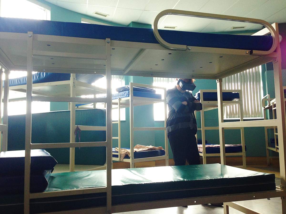 72-year-old Ruth Vickers, a former client of the Drop-In Centre