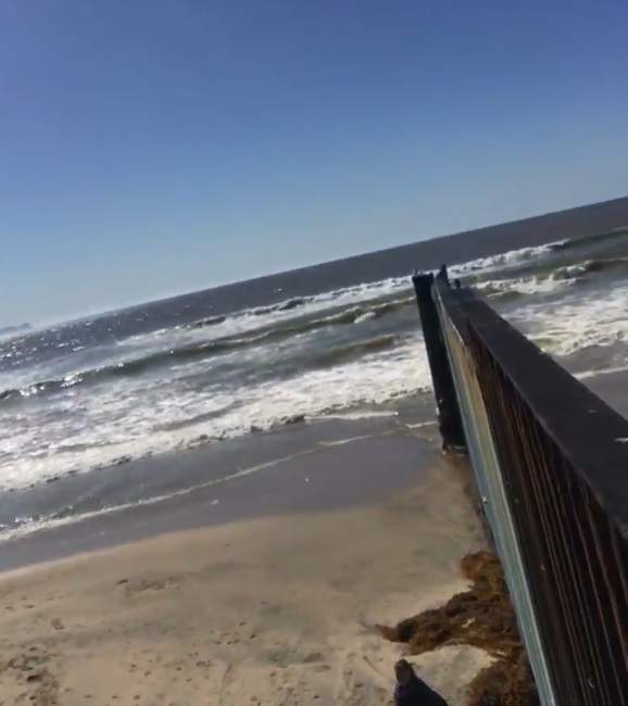 Mexican politician climbs border fence to show Trump’s wall is ‘absurd’ - image