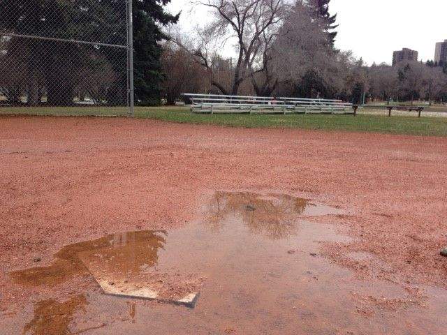 Edmonton sports fields won't open until May 12, 2017.