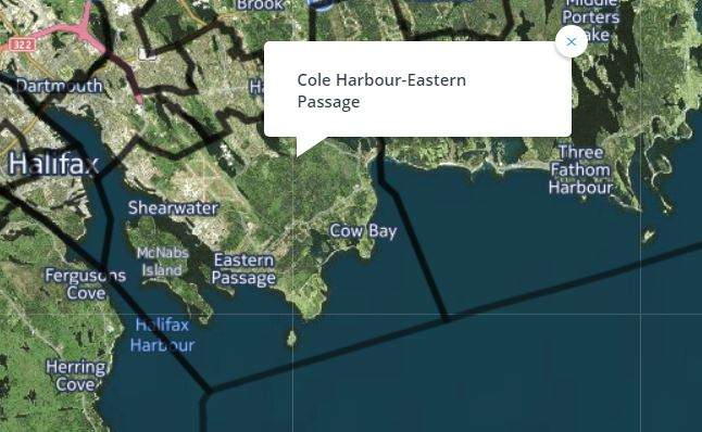The riding of Cole Harbour-Eastern Passage.