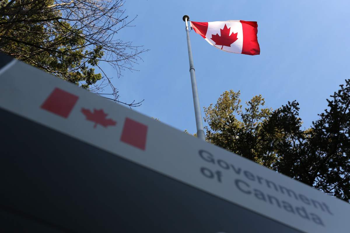 Government of Canada building in Kingston, Ont., on April 9, 2017. 