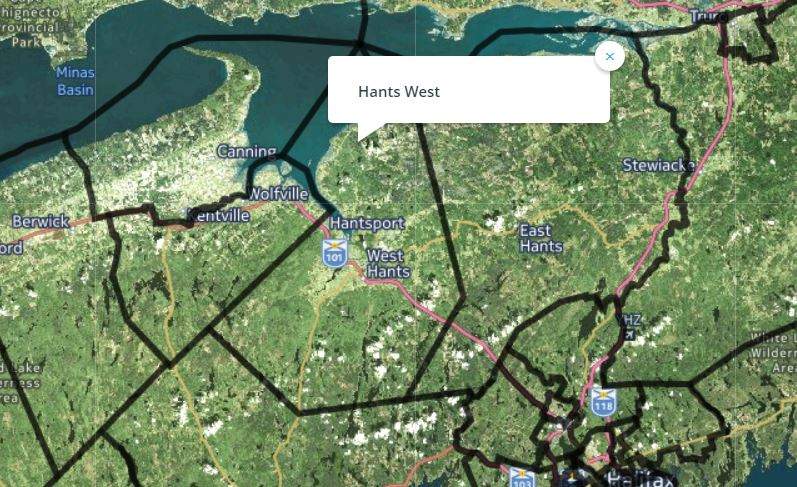 The riding of Hants West.