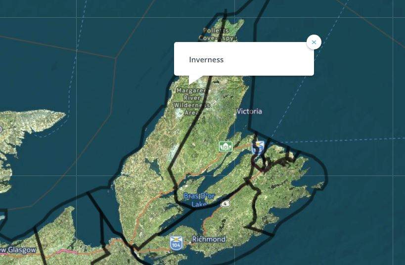 The riding of Inverness.