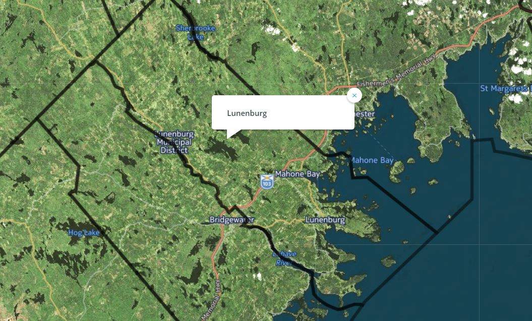 The riding of Lunenburg.