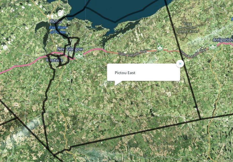 The riding of Pictou East.
