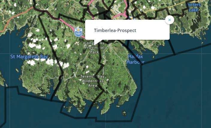 The riding of Timberlea-Prospect.