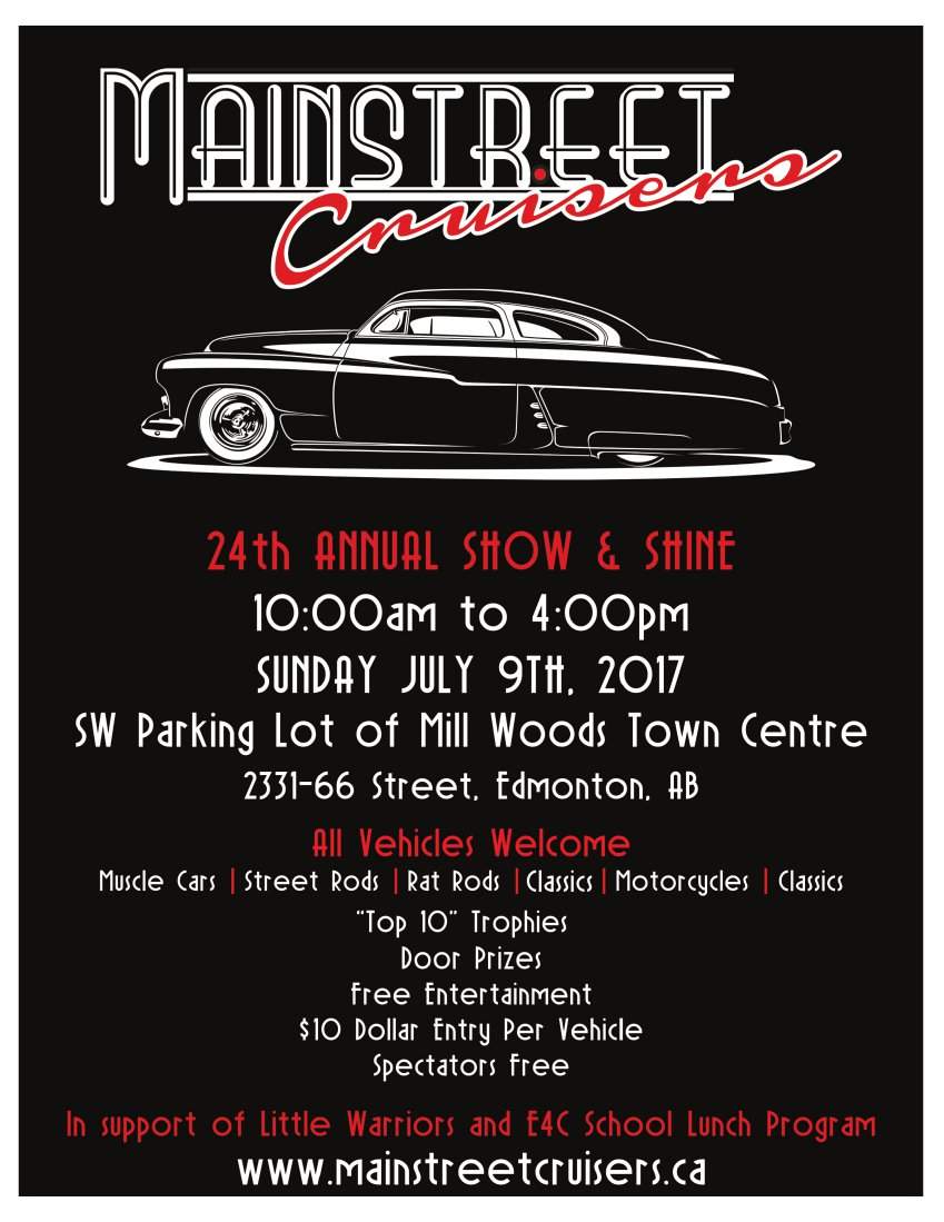The Mainstreet Cruisers 24th Annual Charity Car Show - image