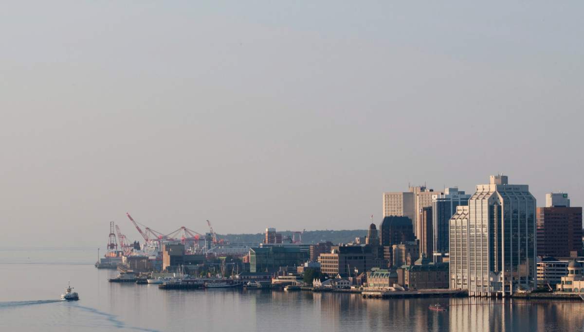 The Halifax skyline is seen from Dartmouth, N.S. on Saturday, Aug. 15, 2009.