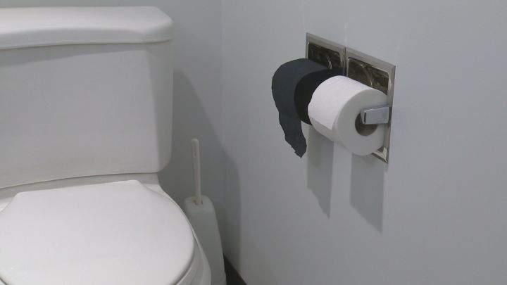 File photo of a bathroom. Montreal is unveiling its first self-cleaning public bathrooms. Sunday, May 6, 2018.