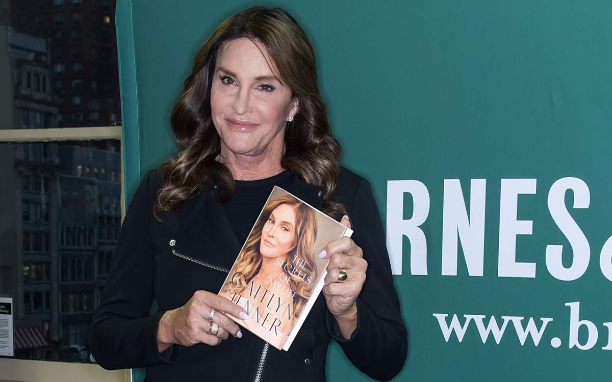 Caitlyn Jenner signs copies of her new book 'The Secrets of My Life' at Barnes & Noble Union Square on April 26, 2017 in New York City.