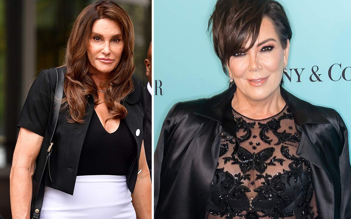 (L-R) Caitlyn Jenner and Kris Jenner.