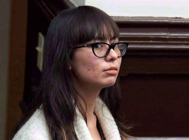 Lindsay Souvannarath arrives at provincial court in Halifax on Friday, March 6, 2015.