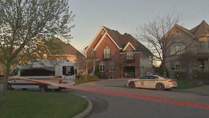 The SQ is investigating a fatal fire in Saint-Hyacinthe. Sunday, April 30, 2017.