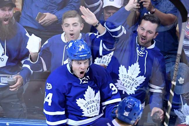 Auston Matthews and the Maple Leafs sit comfortably in a playoff spot as they begin the unofficial second half of the NHL season Wednesday night.