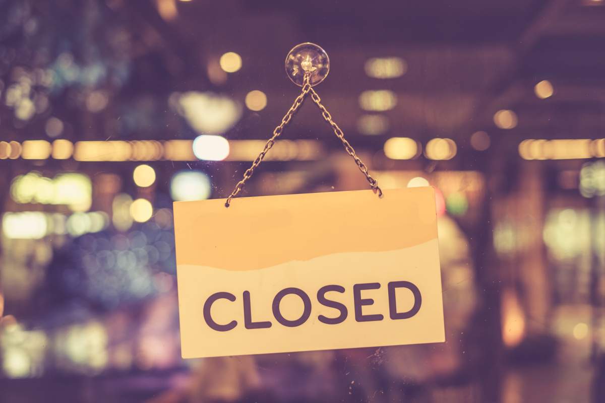 Malls, supermarkets and most retail stores will be closed on Monday.