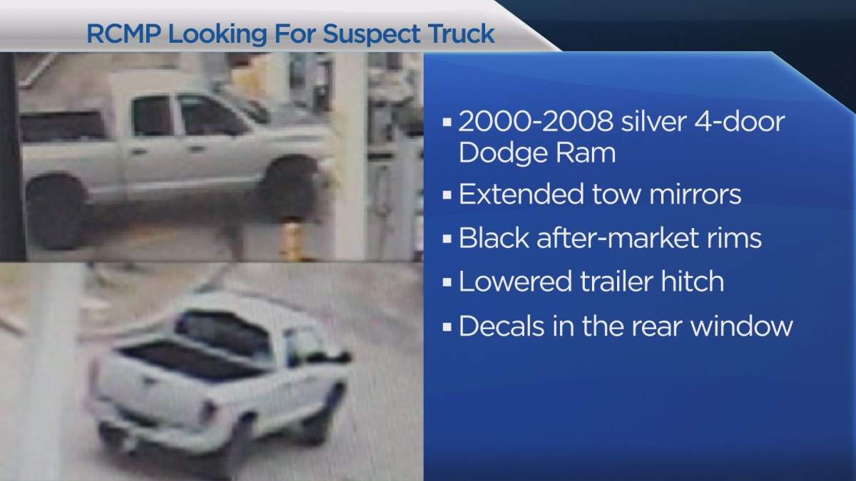RCMP in Strathcona County have turned to the public to help identify the driver of a truck involved in a gas theft that resulted in the station attendant being struck by a vehicle.