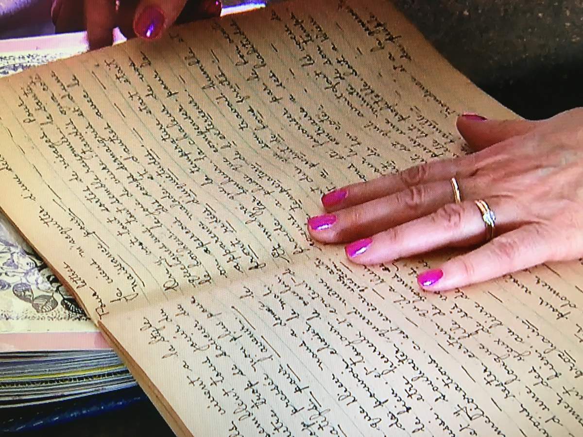 One of the journals written by Edward Maillet.